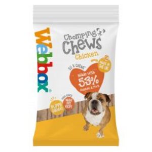 Webbox Chomping Chews - Chicken Flavour (200g)