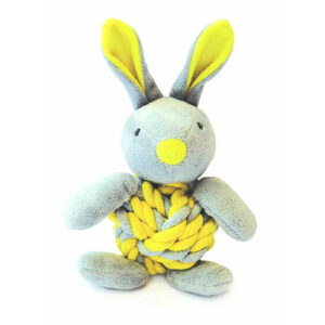 Happy Pet Little Rascals Knottie Bunny Yellow