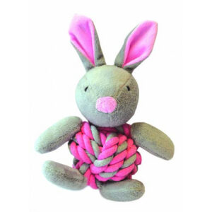 Happy Pet Little Rascals Knottie Bunny Pink