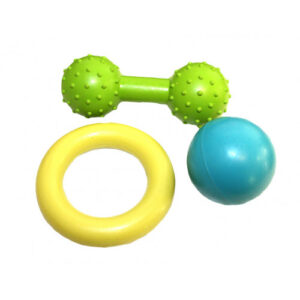 Happy Pet Little Rascals 3pc Rubber Multi Pack