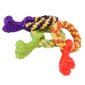 Happy Pet Little Rascals Teething Rope Ring Mixed Colours