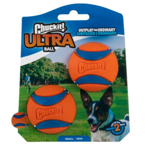 Chuckit Ultra Ball 2 Pack - Small (4.8cm)