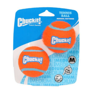 Chuckit Tennis Ball 2 Pack - Medium (6.5cm)