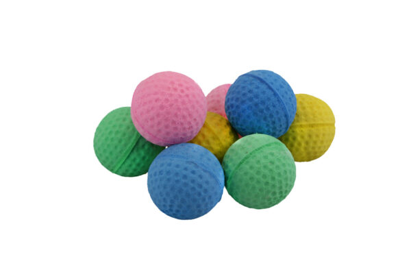 Cat Circus Sponge Footballs - Assorted Colours