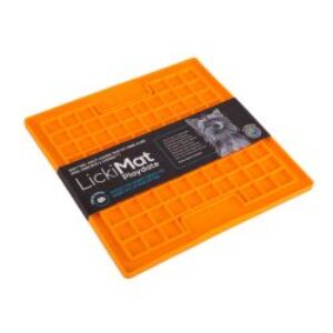 LickiMat Playdate Orange - Medium