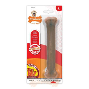 Nylabone Extreme Chew Extra Durable Bone Bacon - Large