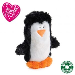 Ancol Small Bite Plush Percy Penguin With Squeaker 21cm
