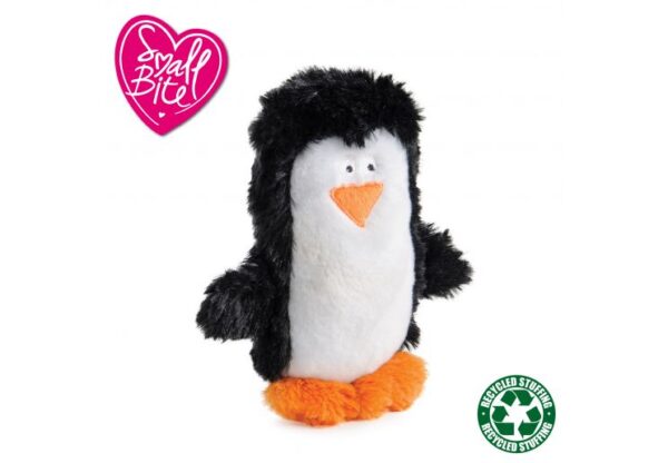 Ancol Small Bite Plush Percy Penguin With Squeaker 21cm
