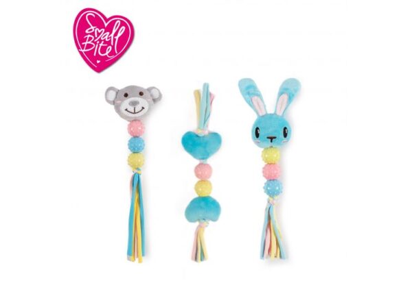 Ancol Small Bite Teether Assorted Bunny/Bear/Heart