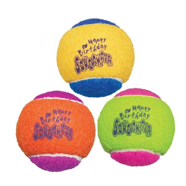 KONG Squeakair Birthday Balls
