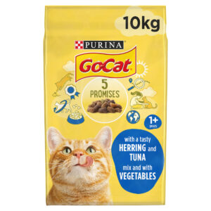 Go-Cat Adult Cat Food - Tuna, Herring And Veg (10kg)