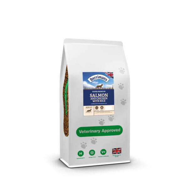 Berrimans Super Premium Adult Cat - Salmon And Chicken With Rice (2kg)
