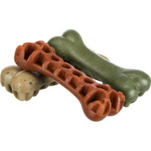 Denta Fun Veggie Honey Comb Bone With Seaweed (8.5cm/28g)