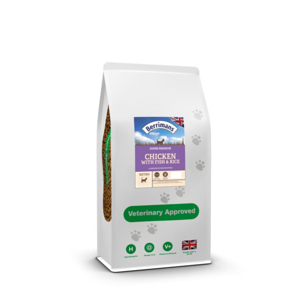 Berrimans Super Premium Kitten - Chicken With Fish And Rice (2kg)