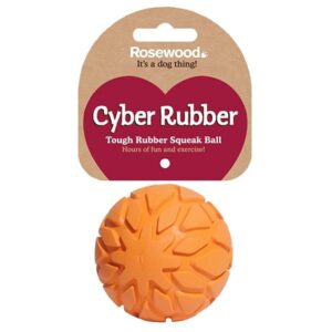 Cyber Rubber Squeak Ball