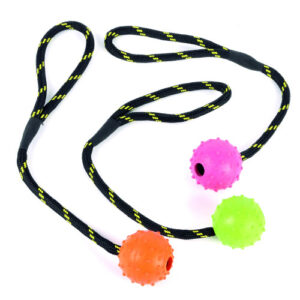 Happy Pet Studded Rope Ball (22cm)