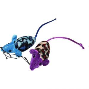 Happy Pet Velour Mice Cat Toy