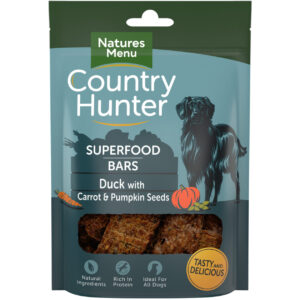 Country Hunter Superfood Bar - Duck With Carrot & Pumpkin Seeds (100g)