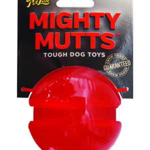 Petlove Mighty Mutts Rubber Ball - Medium