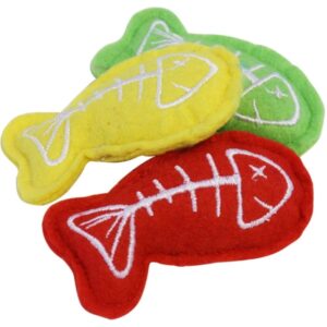 Happy Pet Catch Of The Day Catnip Toy (3pc)