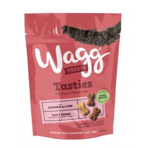 Wagg Tasty Bones - Chicken & Liver Flavour (150g)