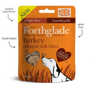 Forthglade Soft Bites Treats Grain Free - Turkey (90g)