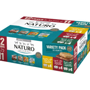 Naturo Adult Dog Tray Variety (12x400g)