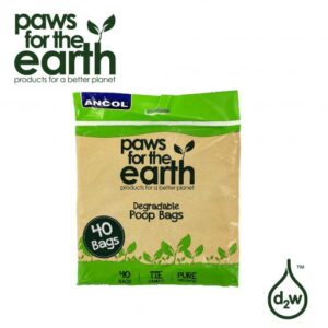 Ancol Biodegradable Dog Poop Bags (40 Bags)