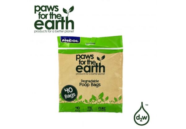 Ancol Biodegradable Dog Poop Bags (40 Bags)