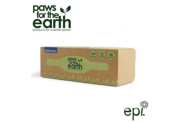 Ancol Paws For The Earth Giant Poop Bags (Roll Of 300)