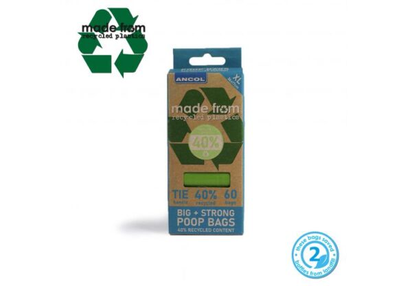 Ancol Made From Poop Bags - Refill Pack (4x15)