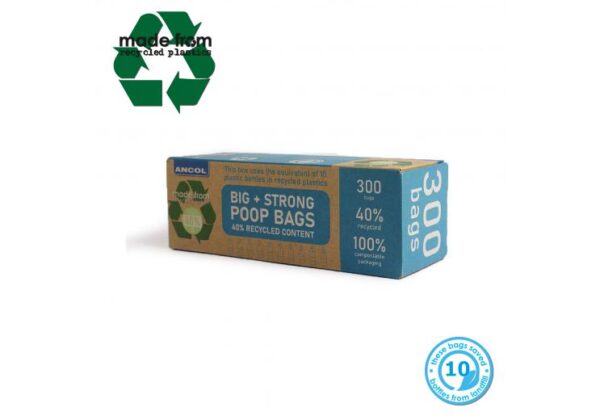 Ancol Made From Giant Poop Bags (Roll Of 300)