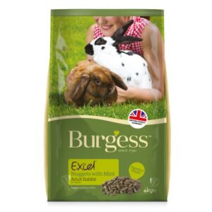 Burgess Excel - Adult Rabbit Nuggets With Mint (10kg)