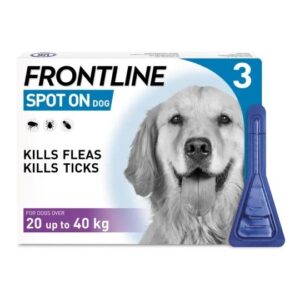 Frontline Spot On - Large Dog 20-40kg (3 Pipettes)