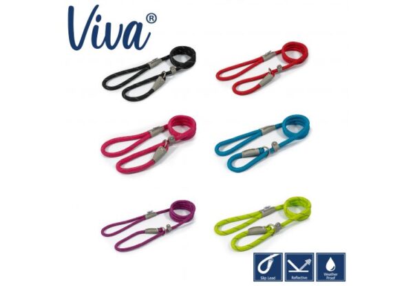 Ancol Viva Rope Slip Reflective
