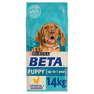 Beta Puppy Dry Dog Food - With Chicken (14kg)