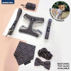 Ancol Soho Pet Collection Patterned Collar/Lead - Zigzag