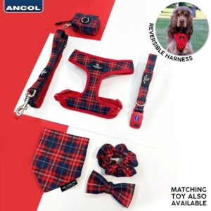 Ancol Soho Pet Collection Patterned Collar/Lead - Tartan