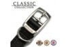 Ancol Classic Collection Leather Stud Collar - Black - Image 2