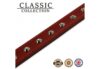 Ancol Classic Collection Leather Stud Collar - Red - Image 3
