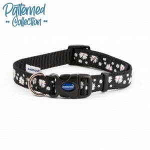 Collar & Lead – Black Daisy