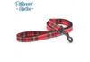 Ancol Fashion Adjustable Collar & Lead - Red Tartan - Image 2