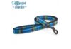 Ancol Fashion Adjustable Collar & Lead - Blue Tartan - Image 2