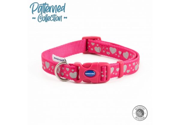 Pink Reflective Hearts