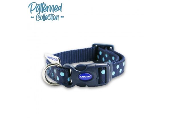 & Lead - Navy Polka Dot