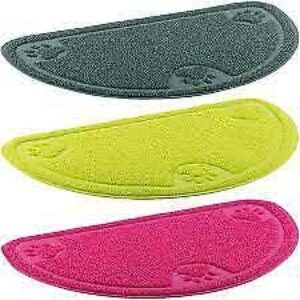Ancol Dog Feeding Mat D-shape Paw (60x36cm)