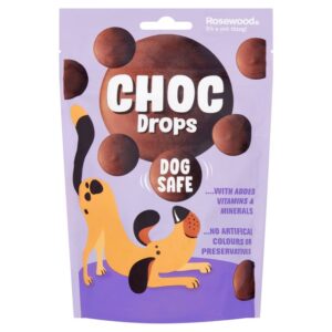 Rosewood Choc Drops For Dogs (200g)