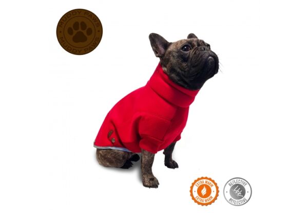 Ancol Muddy Paws Polar Fleece - Red