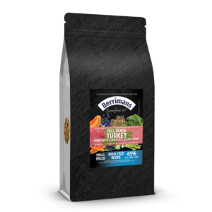 Berrimans Superfood 65 Adult Small Breed Dog - Free Range Turkey (12kg)