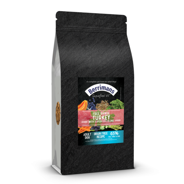Berrimans Superfood 65 Adult Dog - Free Range Turkey (12kg)